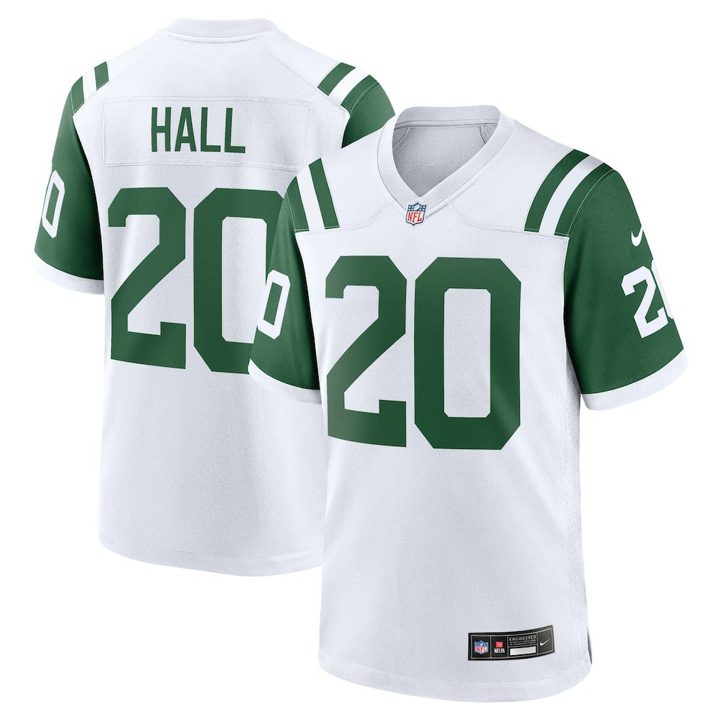 Nike Breece Hall New York Jets Classic Alternate Game Jersey White