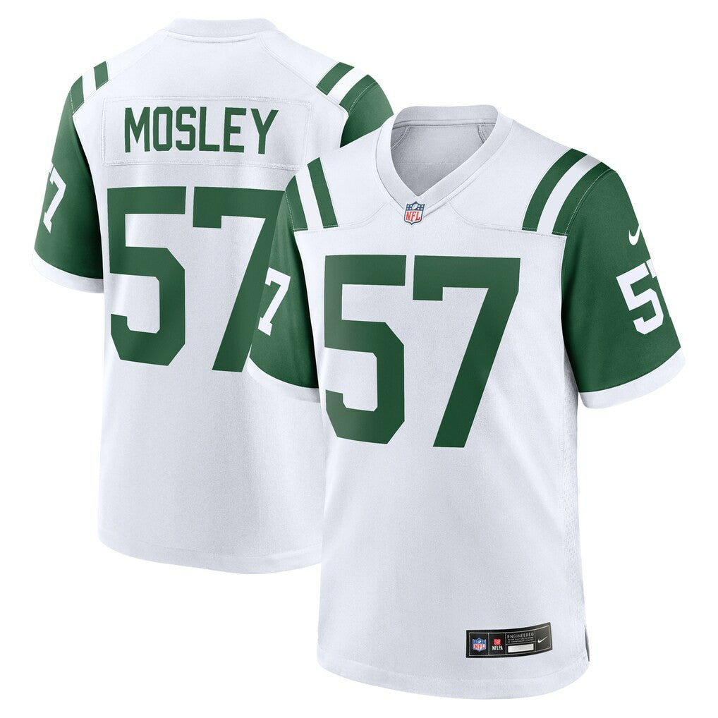 Nike C.J. Mosley New York Jets Classic Alternate Game Jersey White