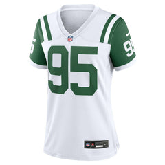 Nike Quinnen Williams New York Jets Women's Classic Alternate Game Jersey White