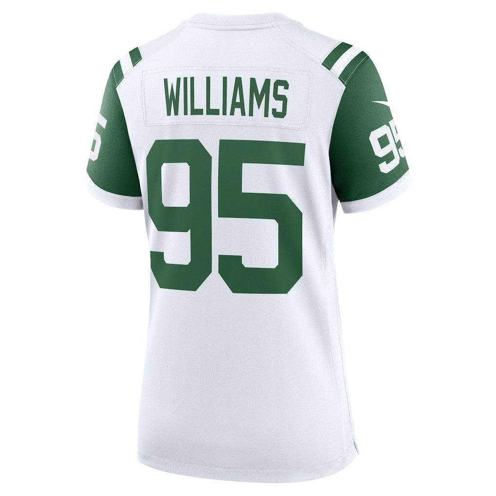 Nike Quinnen Williams New York Jets Women's Classic Alternate Game Jersey White