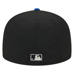 Chicago Cubs New Era Metallic Camo 59FIFTY Fitted Hat - Black - New Era Discount