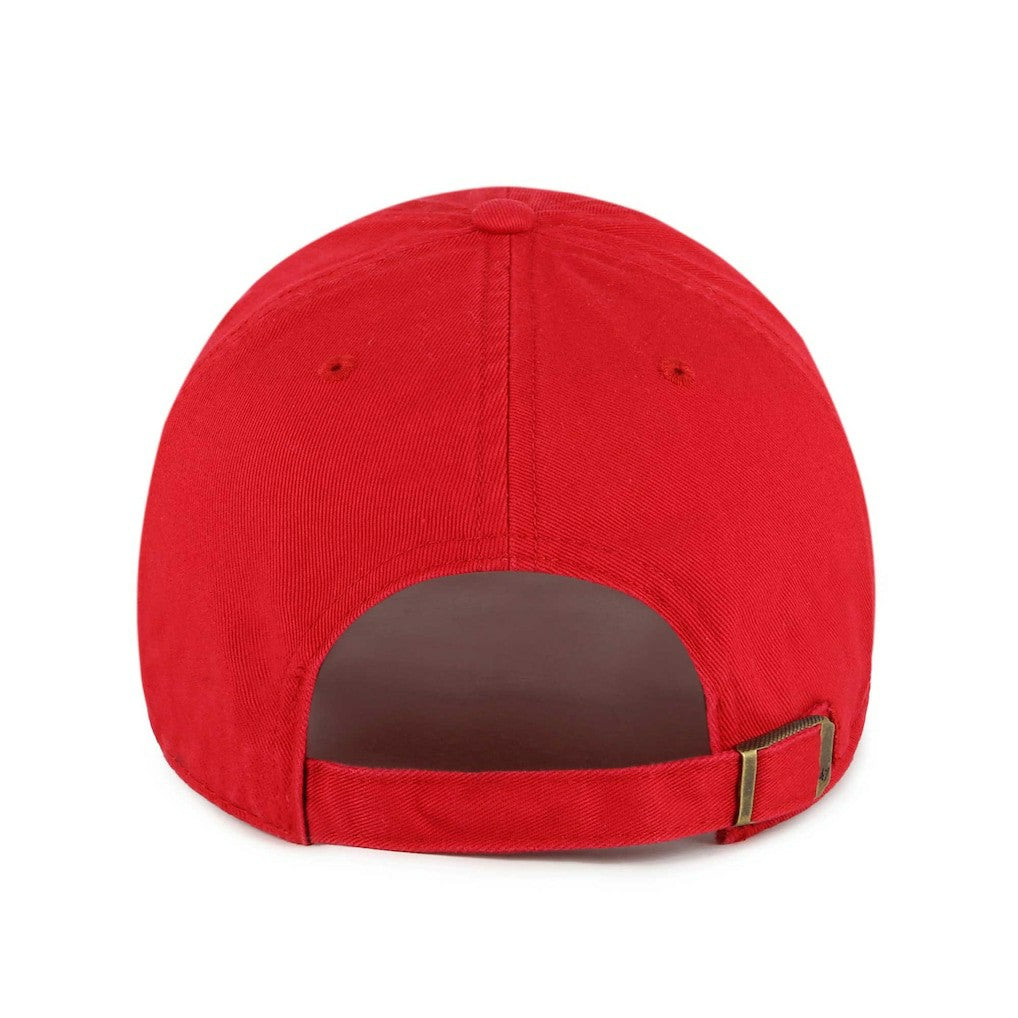 Chicago Bulls '47 Women's Confetti Undervisor Clean Up Adjustable Hat Red | 47 brand outlet