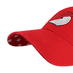 Portland Trail Blazers '47 Women's Confetti Undervisor Clean Up Adjustable Hat Red | 47 brand Near Me