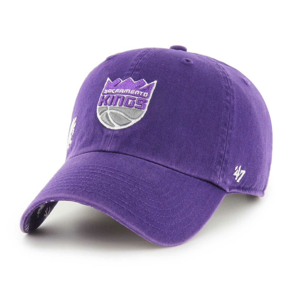 Sacramento Kings '47 Women's Confetti Undervisor Clean Up Adjustable Hat Purple | 47 brand for sale