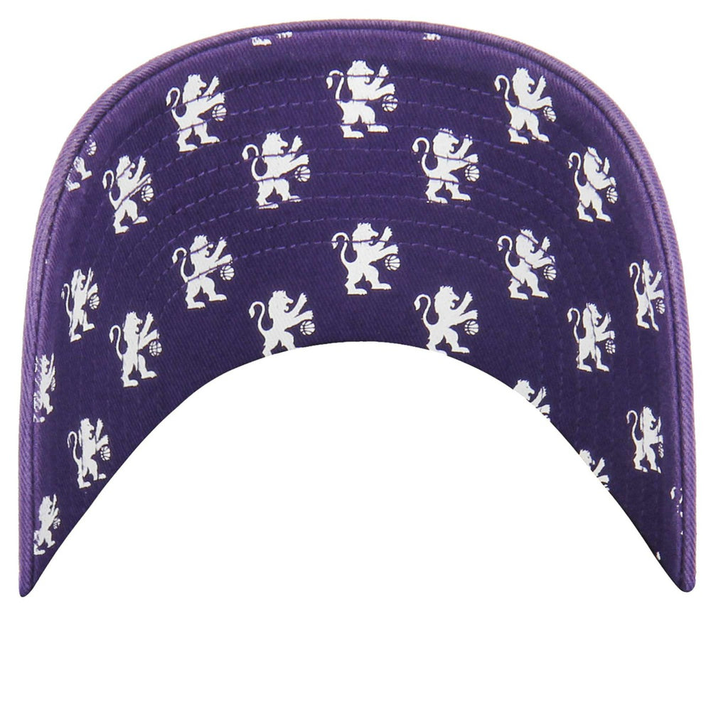 Sacramento Kings '47 Women's Confetti Undervisor Clean Up Adjustable Hat Purple | 47 brand for sale