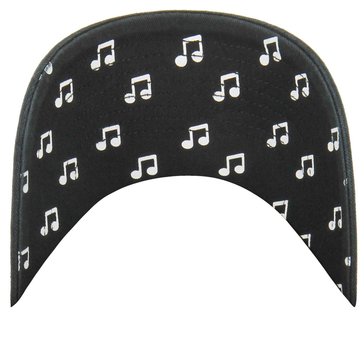 Utah Jazz '47 Women's Confetti Undervisor Clean Up Adjustable Hat Black | 47 brand Lifestyle