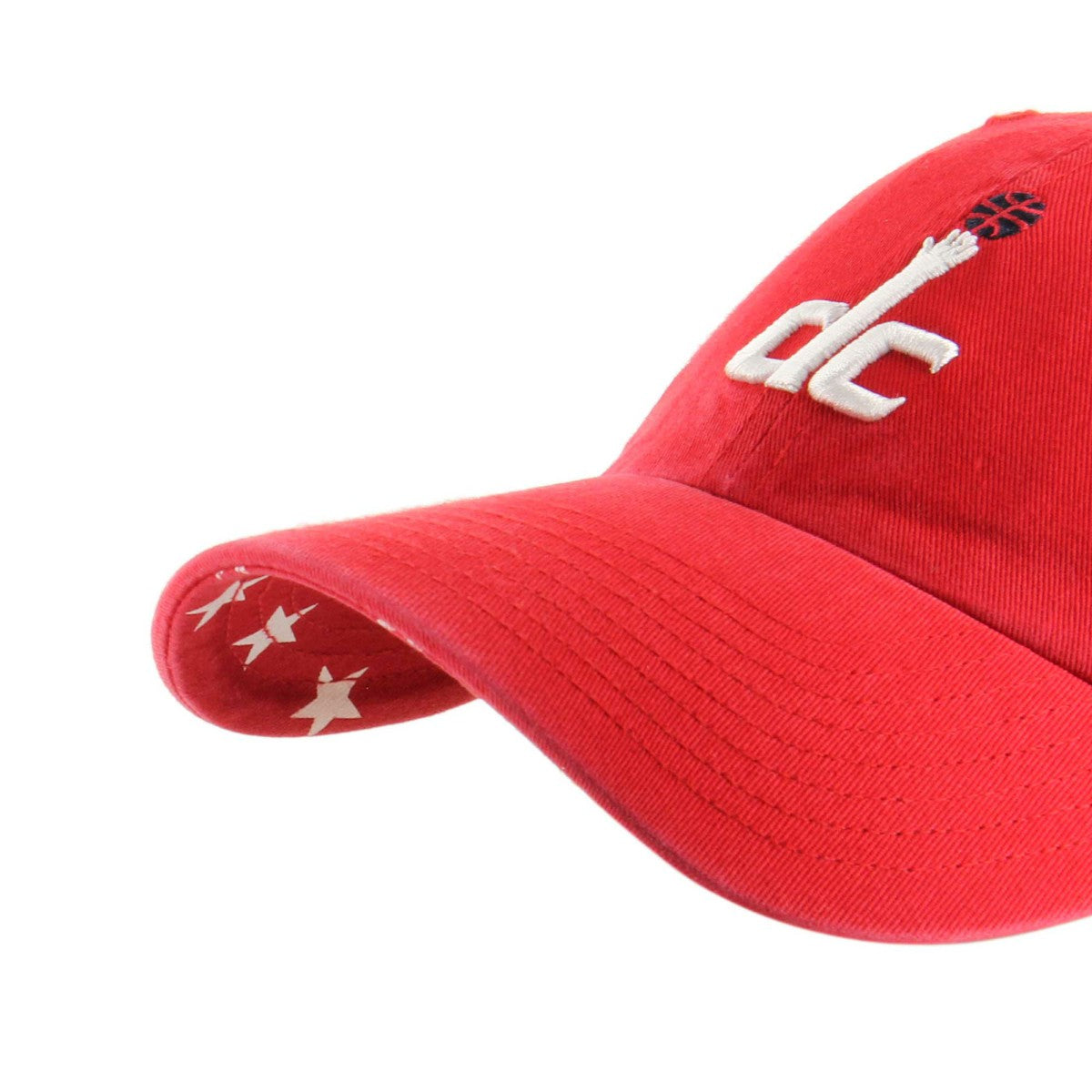 Washington Wizards '47 Women's Confetti Undervisor Clean Up Adjustable Hat Red | 47 brand online