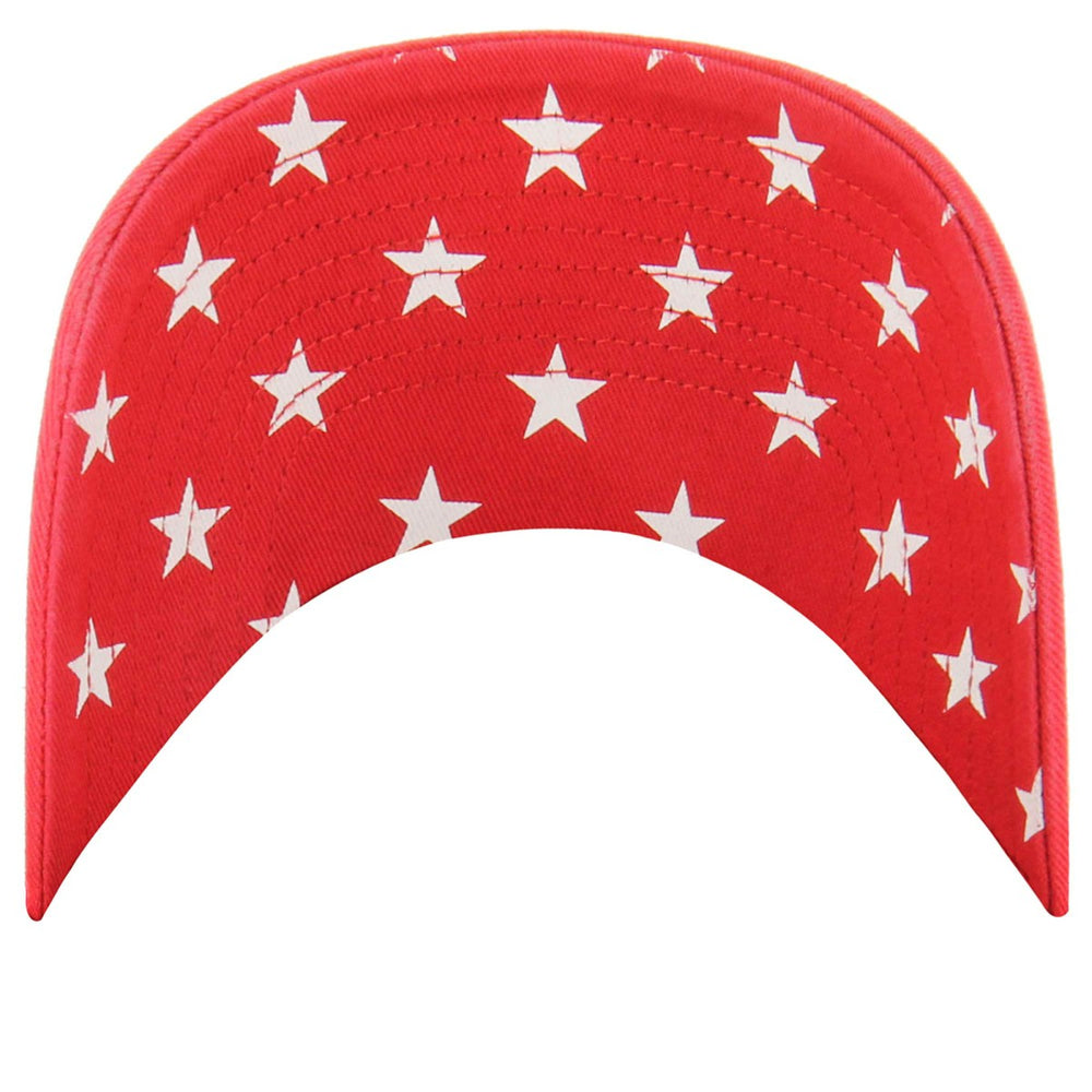 Washington Wizards '47 Women's Confetti Undervisor Clean Up Adjustable Hat Red | 47 brand online