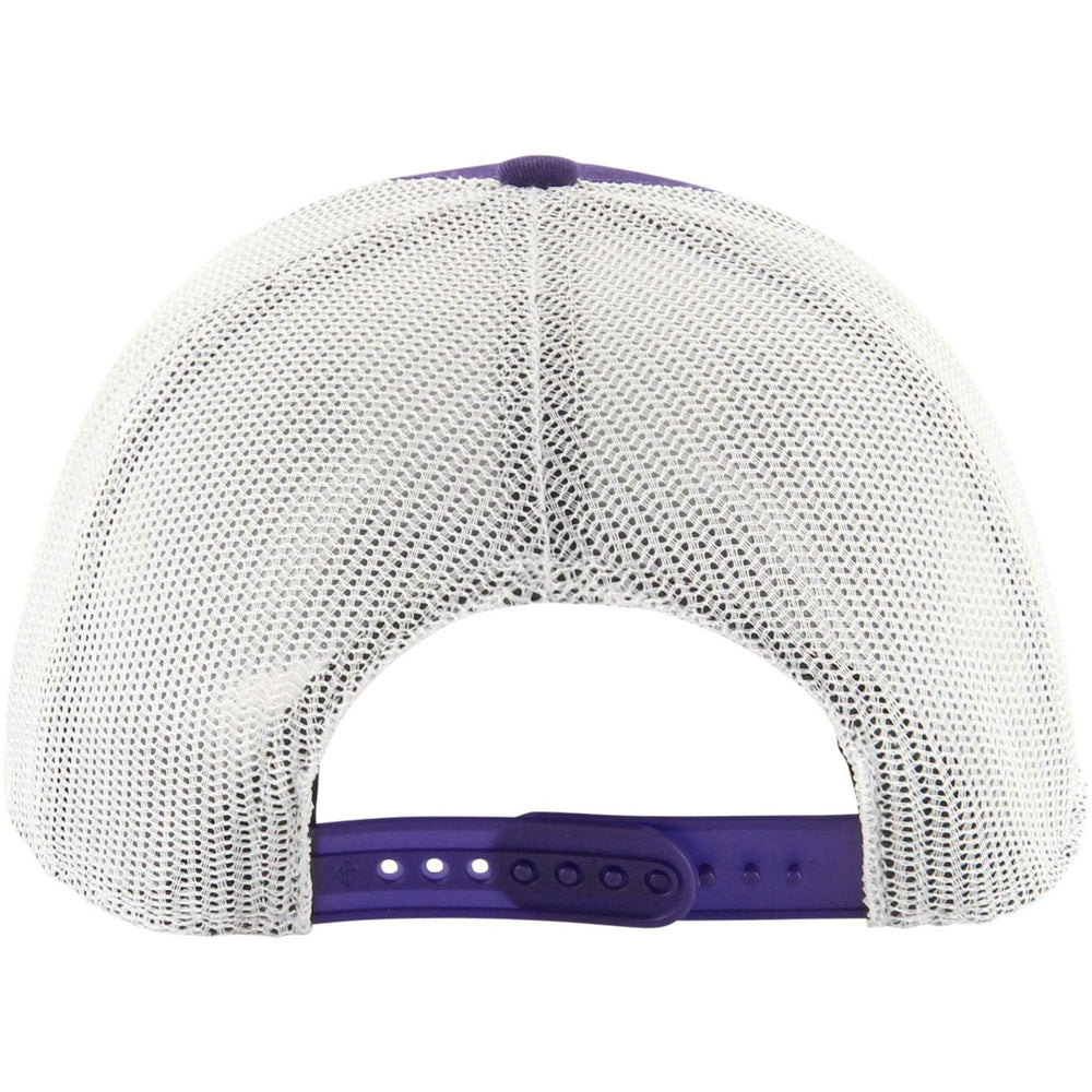 Los Angeles Lakers '47 Semi Patch Trucker Adjustable Hat Purple | 47 brand outlet