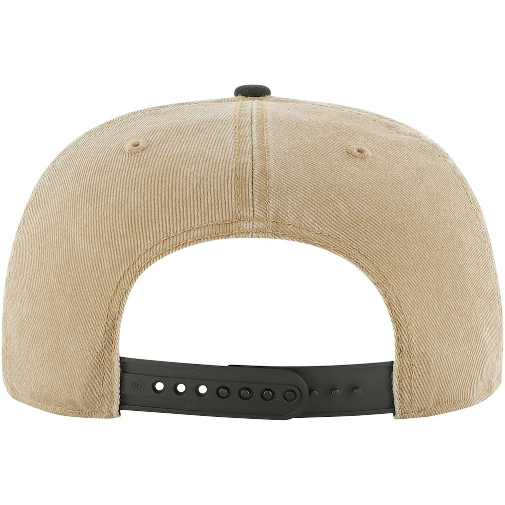 Brooklyn Nets '47 Chilmark Captain Snapback Khaki/Black | 47 brand US