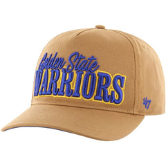 Golden State Warriors '47 Barnes Hitch Adjustable Hat for sale Tan | 47 brand Lifestyle
