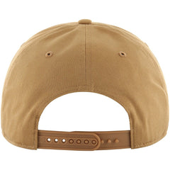 Golden State Warriors '47 Barnes Hitch Adjustable Hat for sale Tan | 47 brand Lifestyle