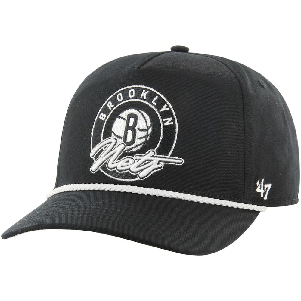 Brooklyn Nets '47 Ring Tone Hitch Snapback Black | 47 brand outlet