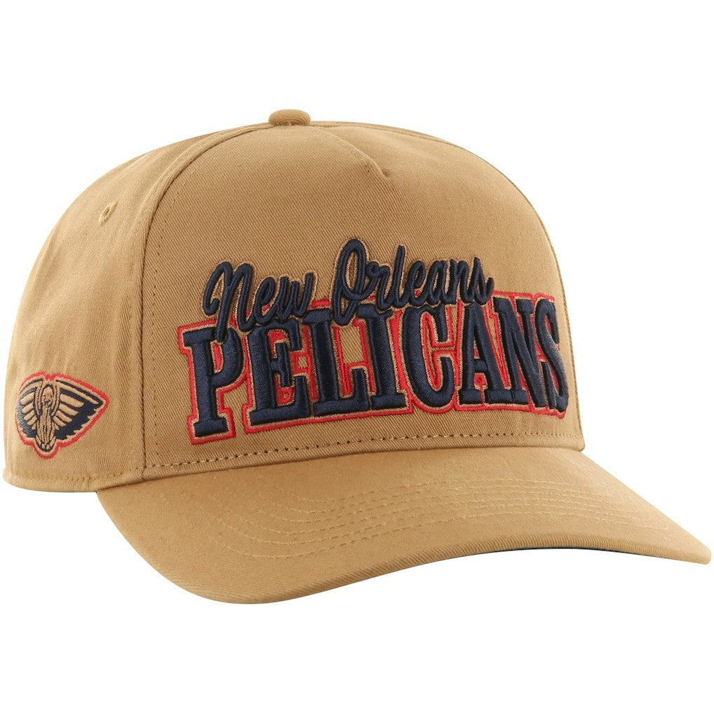 New Orleans Pelicans '47 Barnes Hitch Adjustable Hat Tan | 47 brand Near Me
