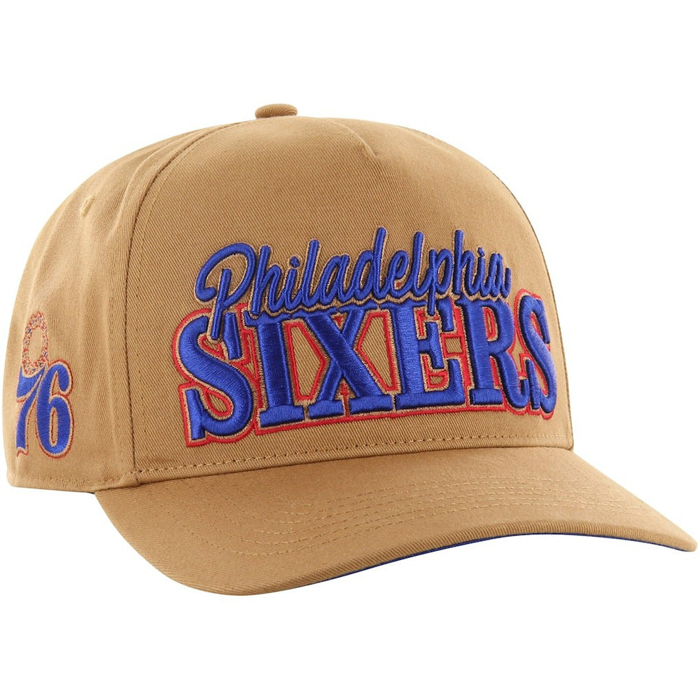 Philadelphia 76ers '47 Barnes Hitch Adjustable Hat Tan | 47 brand online