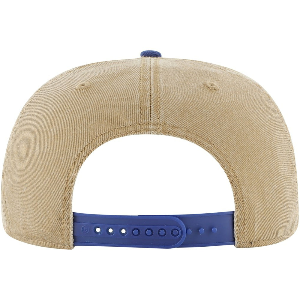 Philadelphia 76ers '47 Chilmark Captain Snapback Khaki/Royal | 47 brand discount