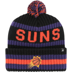 Phoenix Suns '47 Bering Cuffed Knit Hat with Pom Black | 47 brand online