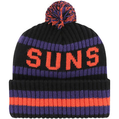Phoenix Suns '47 Bering Cuffed Knit Hat with Pom Black | 47 brand online