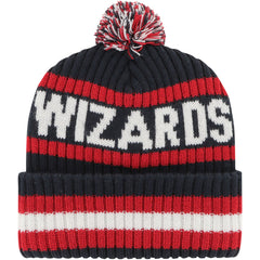 Washington Wizards '47 Bering Cuffed Knit Hat with Pom Navy | 47 brand for sale
