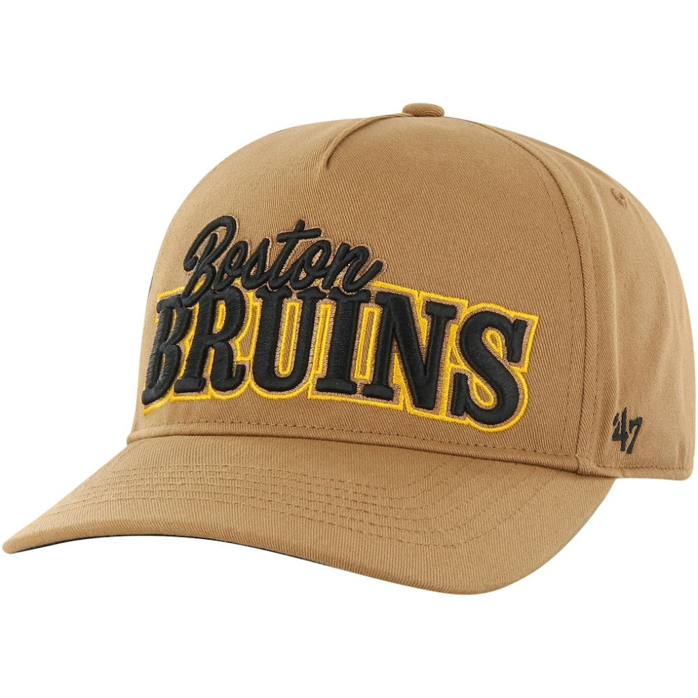 Boston Bruins '47 Barnes Hitch Adjustable Hat - Tan - NHL 200567913