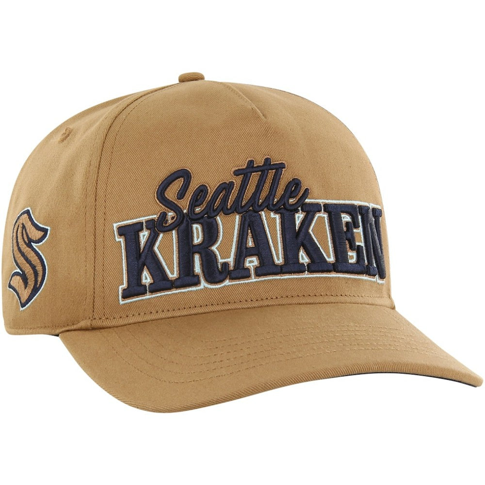 Seattle Kraken '47 Barnes Hitch Adjustable Hat - Tan - NHL 200567926