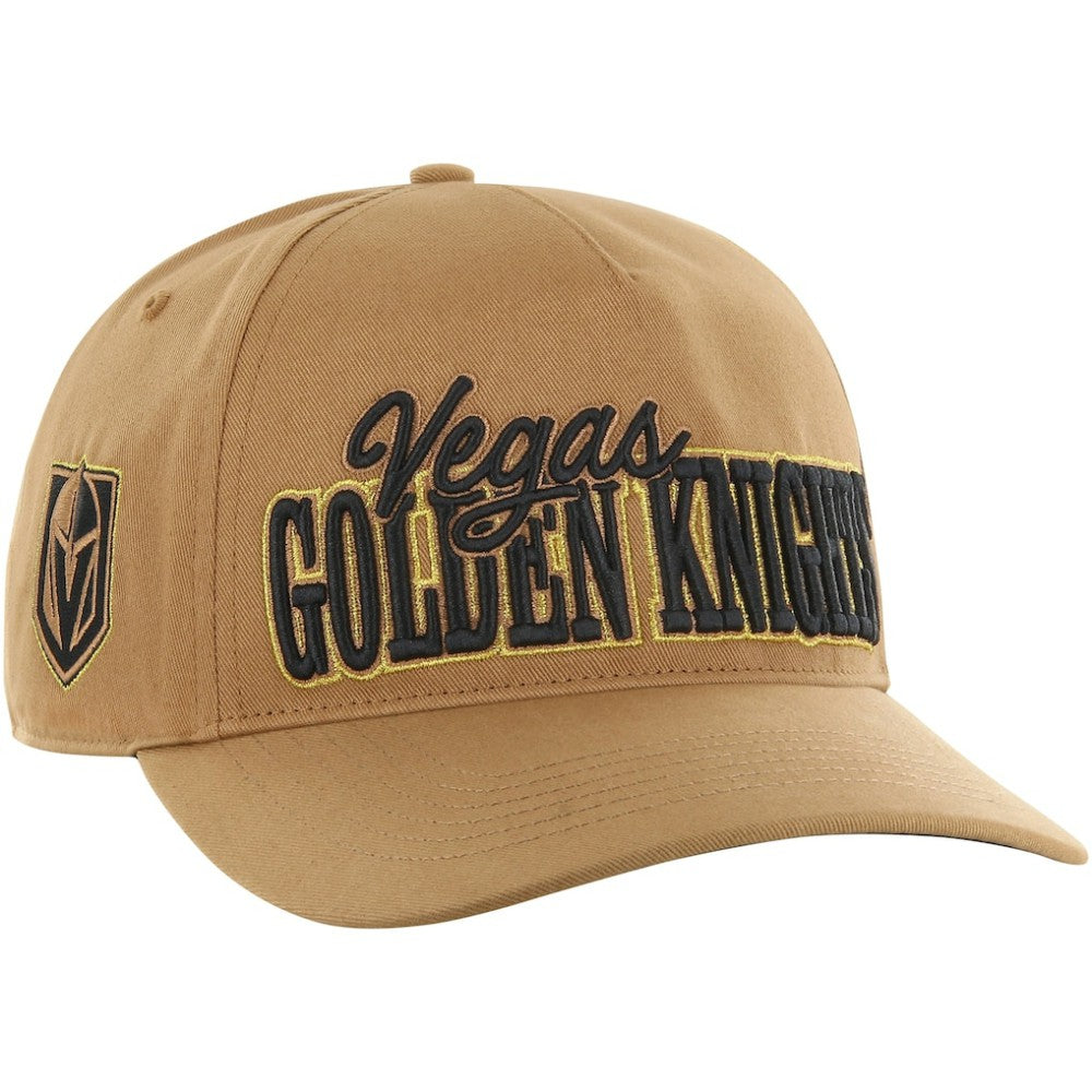 Vegas Golden Knights '47 Barnes Hitch Adjustable Hat - Tan - NHL 200567930