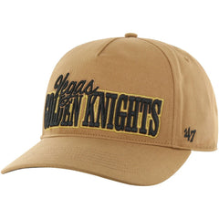 Vegas Golden Knights '47 Barnes Hitch Adjustable Hat - Tan - NHL 200567930