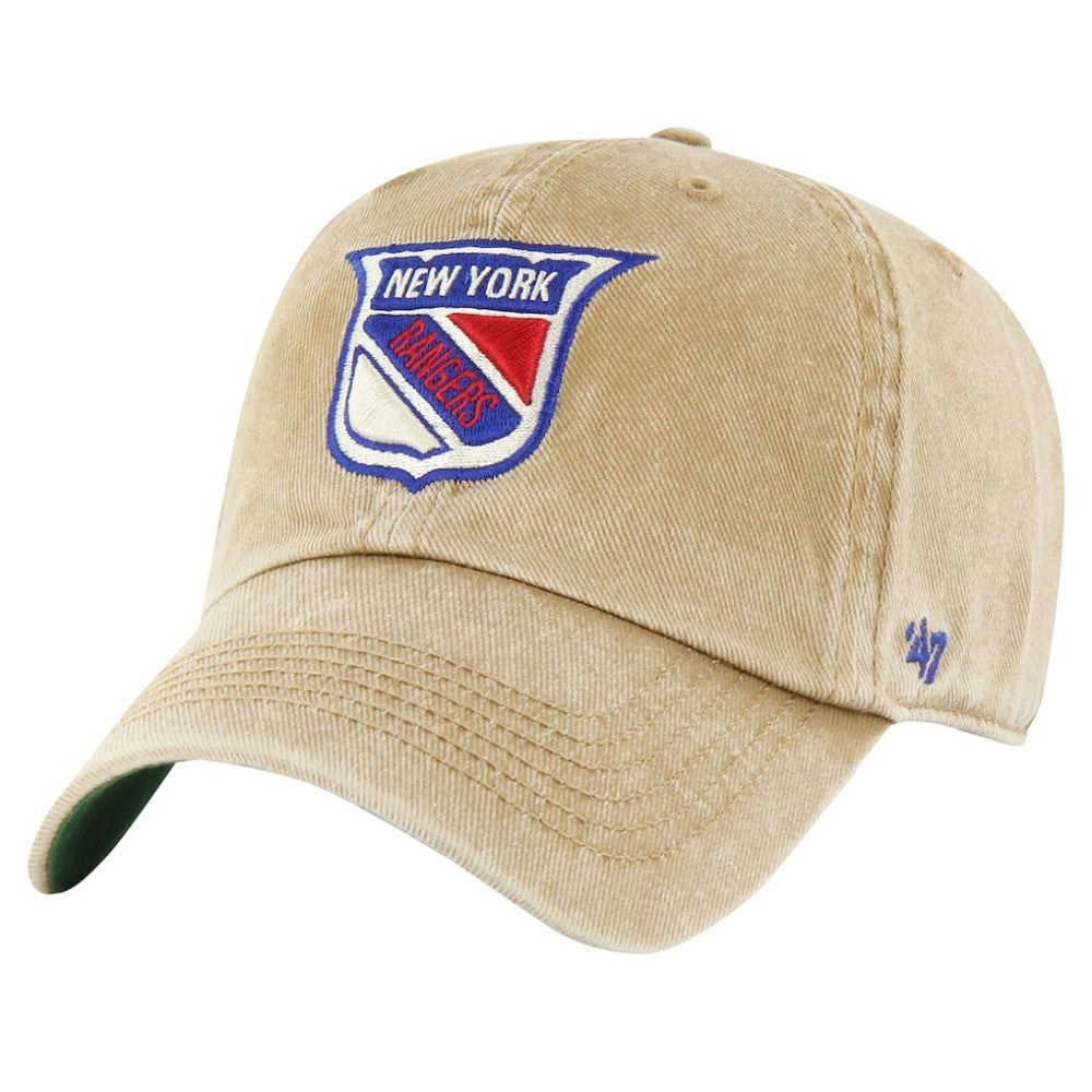 New York Rangers '47 Earldor Clean Up Adjustable Hat - Khaki - NHL 200567969