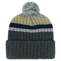 Vegas Golden Knights '47 Stack Patch Cuffed Knit Hat with Pom - Gray - NHL 200568096
