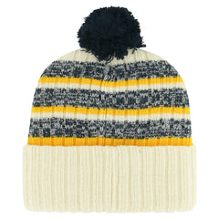 Nashville Predators '47 Tavern Cuffed Knit Hat with Pom - Cream - NHL 200568105