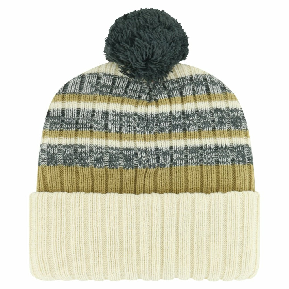 Vegas Golden Knights '47 Tavern Cuffed Knit Hat with Pom - Cream - NHL 200568115