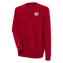 Atlanta Hawks Antigua Victory Pullover Sweatshirt Red