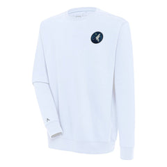 Minnesota Timberwolves Antigua Victory Pullover Sweatshirt White