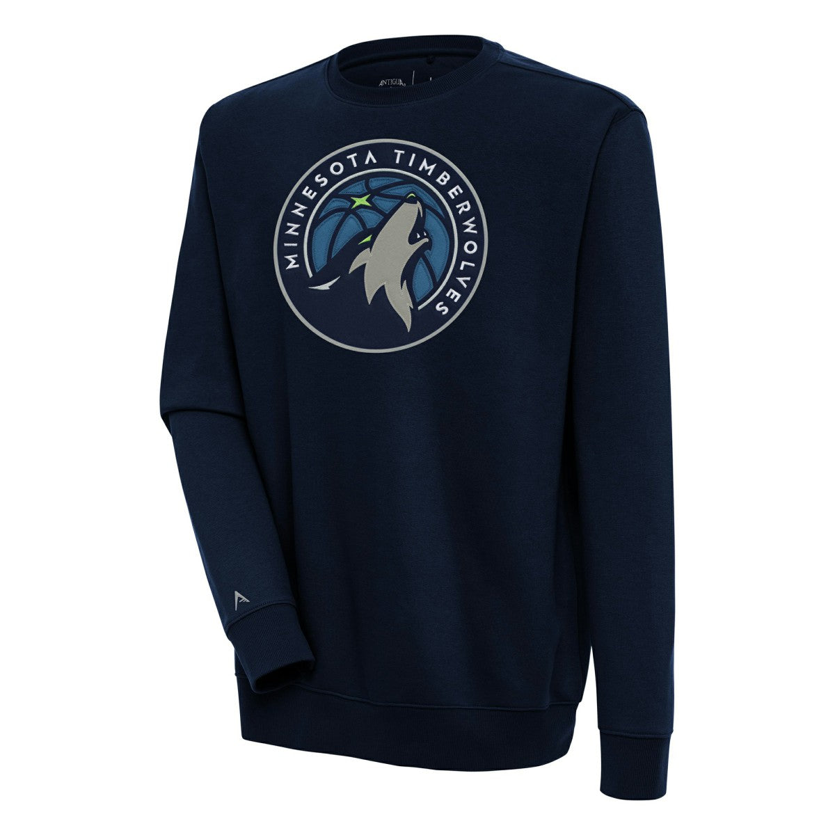 Minnesota Timberwolves Antigua Victory Pullover Sweatshirt Navy