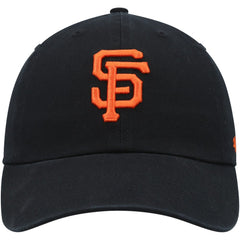 San Francisco Giants '47 Youth Clean Up Adjustable Hat - Black - 47 brand Lifestyle