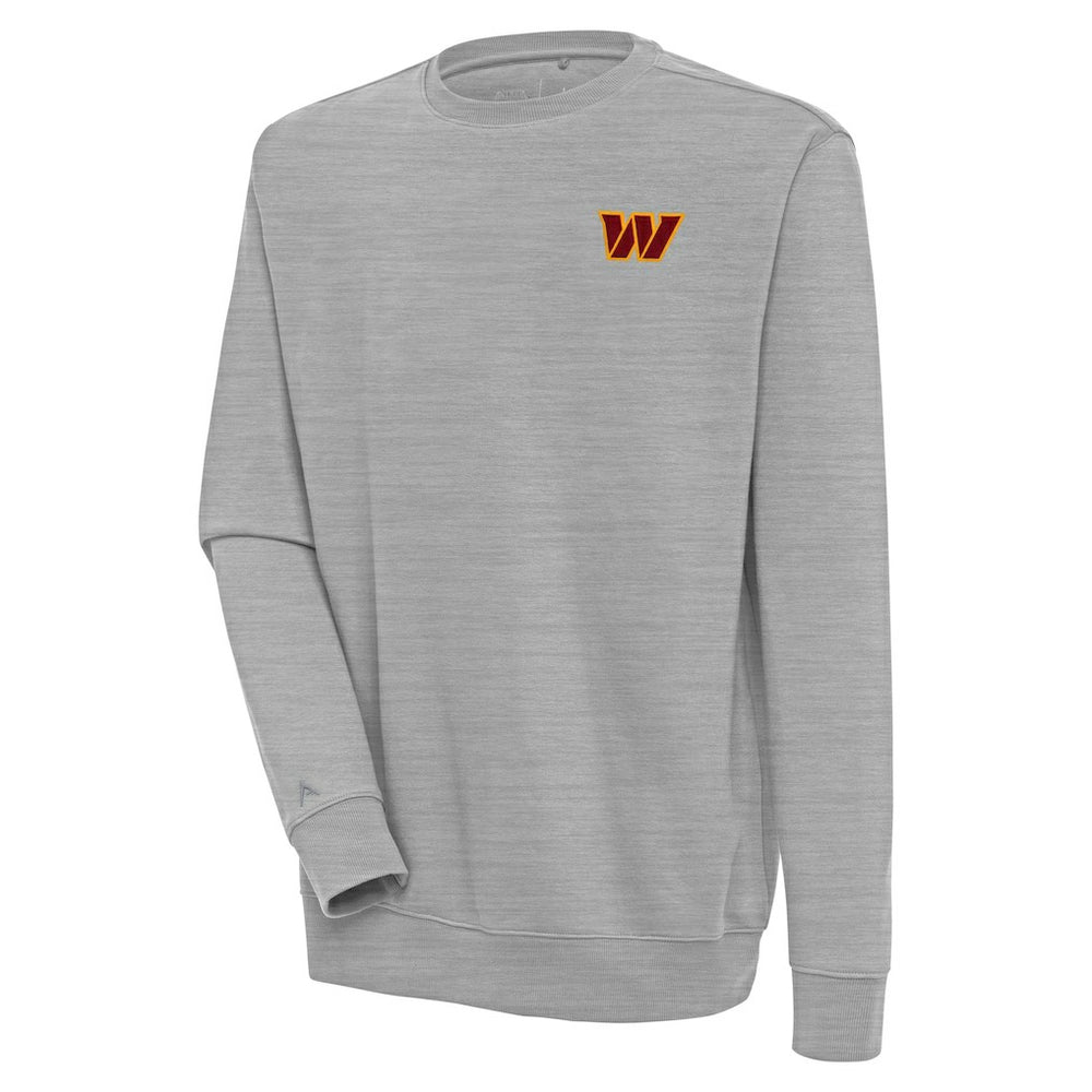 Washington Commanders Antigua Victory Pullover Sweatshirt Heather Gray