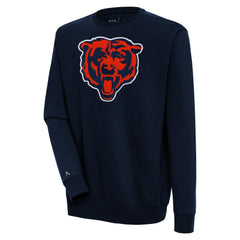 Chicago Bears Antigua Victory Pullover Sweatshirt Navy