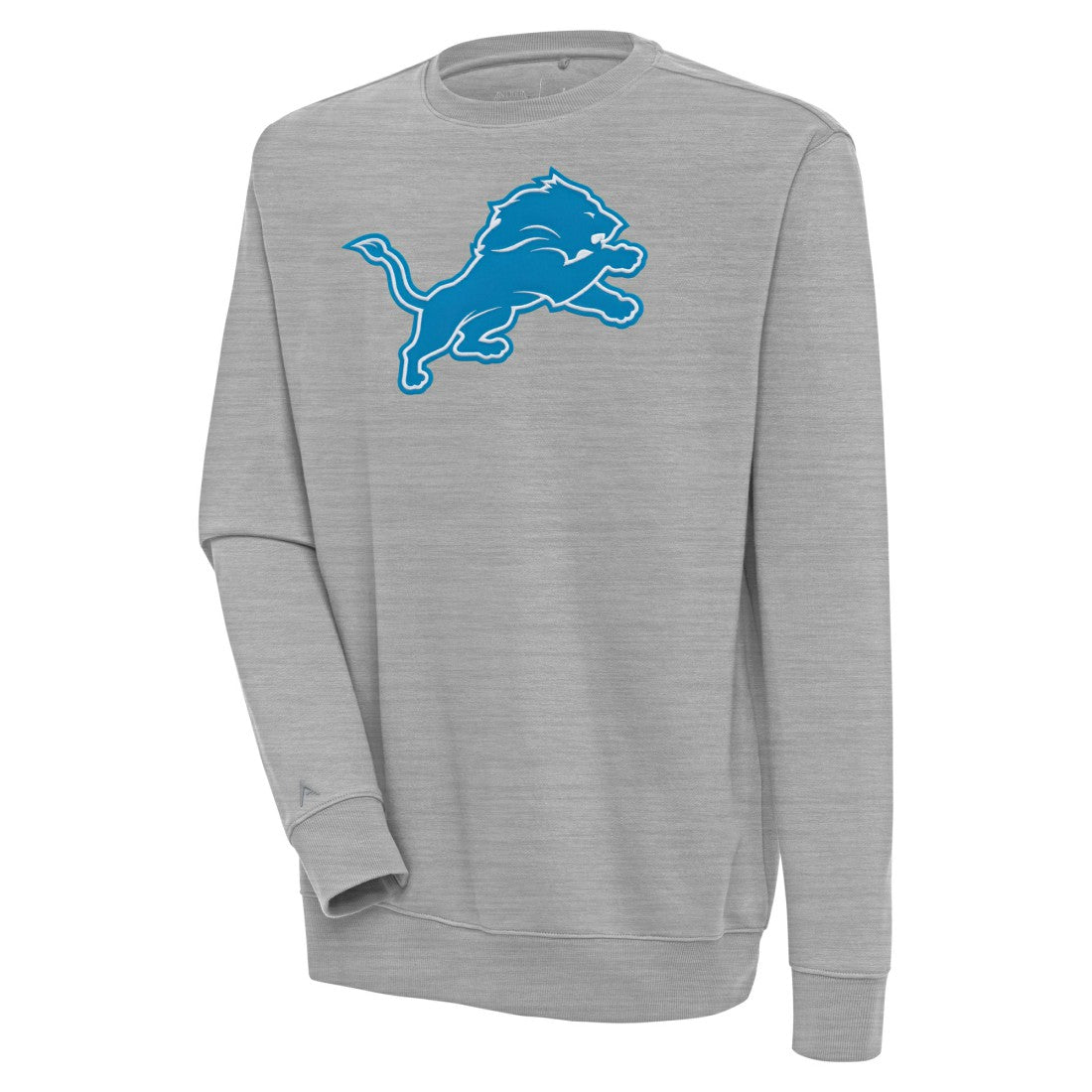 Detroit Lions Antigua Victory Pullover Sweatshirt Heather Gray