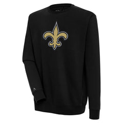 New Orleans Saints Antigua Victory Pullover Sweatshirt Black