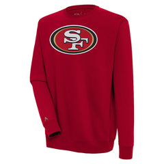 San Francisco 49ers Antigua Victory Pullover Sweatshirt Scarlet