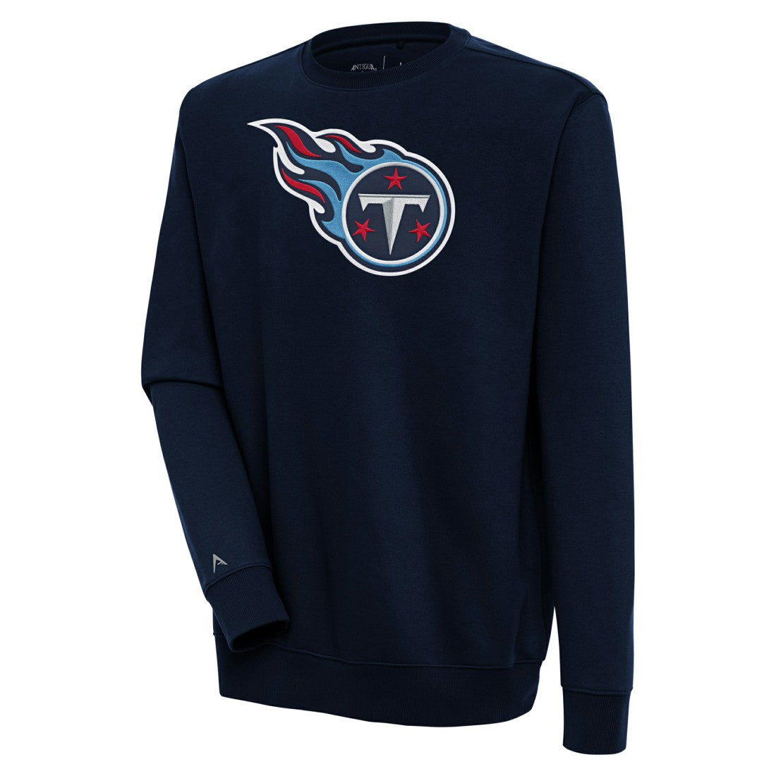 Tennessee Titans Antigua Victory Pullover Sweatshirt Navy