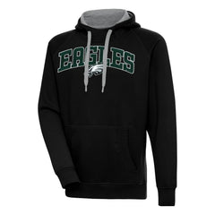 Philadelphia Eagles Antigua Victory Pullover Hoodie Black