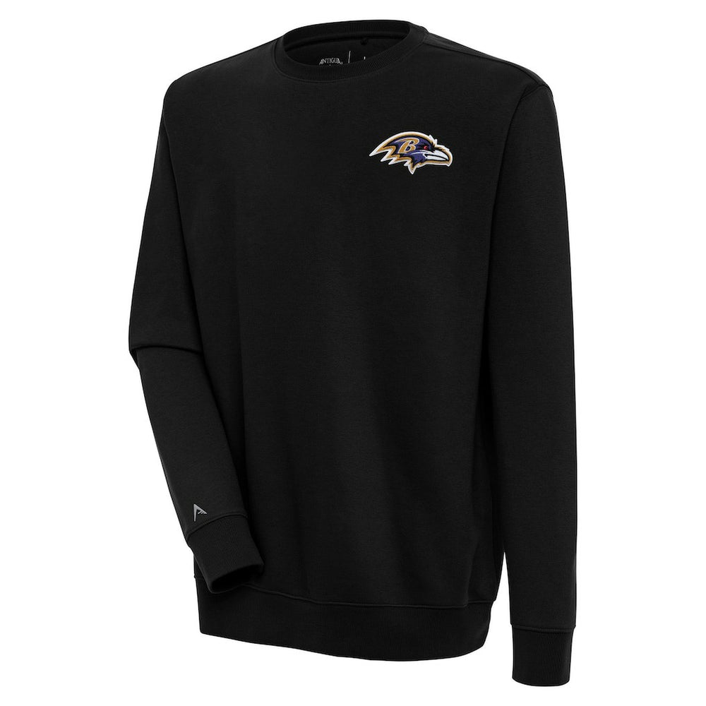 Baltimore Ravens Antigua Victory Pullover Sweatshirt Black