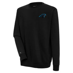 Carolina Panthers Antigua Victory Pullover Sweatshirt Black