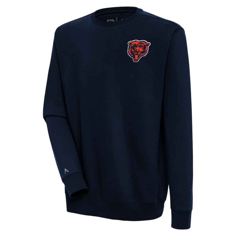 Chicago Bears Antigua Victory Pullover Sweatshirt Navy