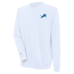 Detroit Lions Antigua Victory Pullover Sweatshirt White