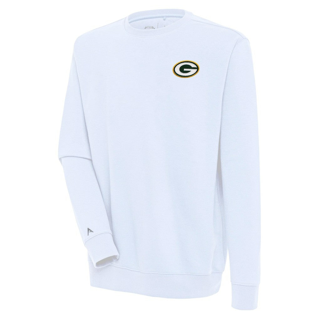 Green Bay Packers Antigua Victory Pullover Sweatshirt White