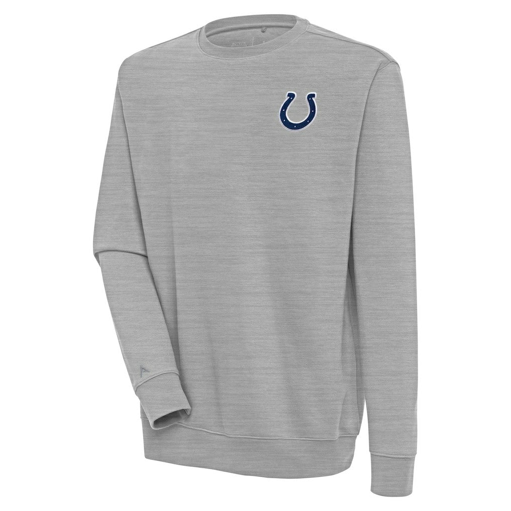 Indianapolis Colts Antigua Victory Pullover Sweatshirt Heather Gray
