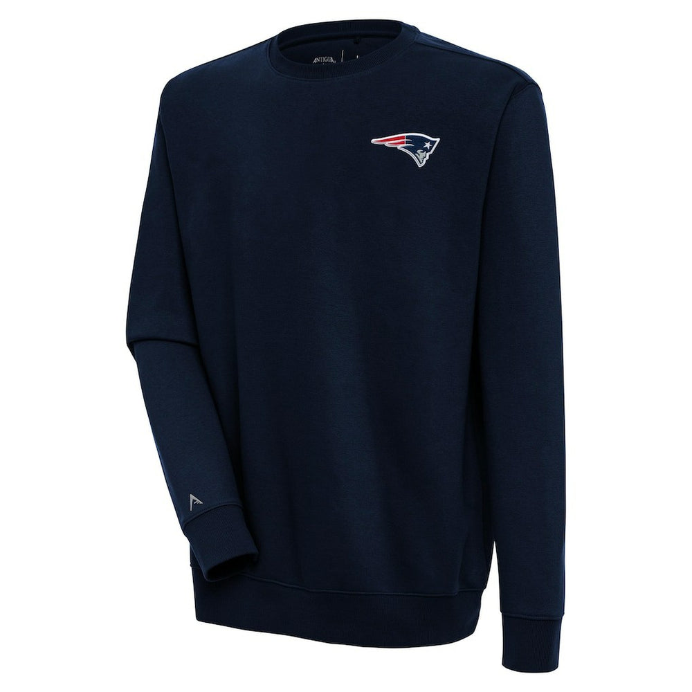 New England Patriots Antigua Victory Pullover Sweatshirt Navy