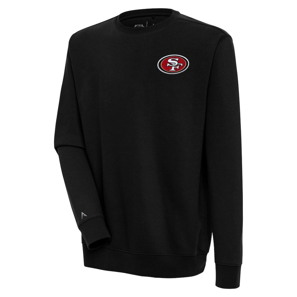 San Francisco 49ers Antigua Victory Pullover Sweatshirt Black